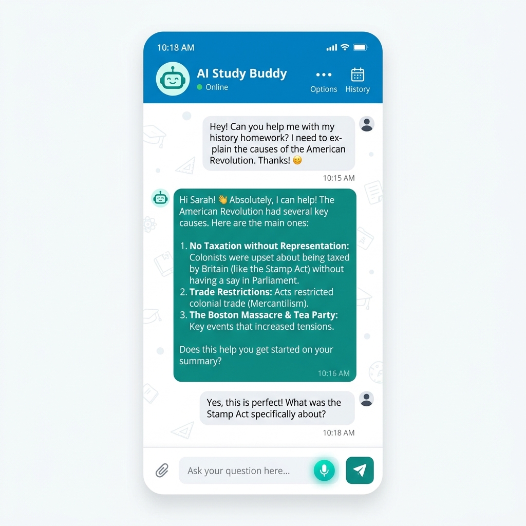 Family Trade app — AI Assistant chat interface